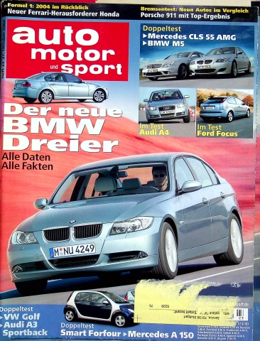 Deckblatt Auto Motor und Sport (23/2004)